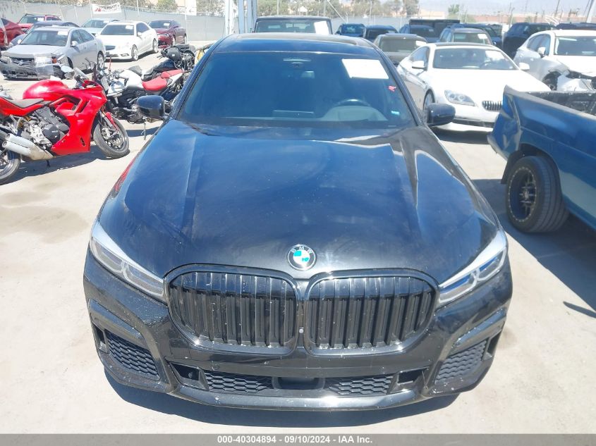 2020 BMW 750I Xi VIN: WBA7U2C03LGM27062 Lot: 40304894