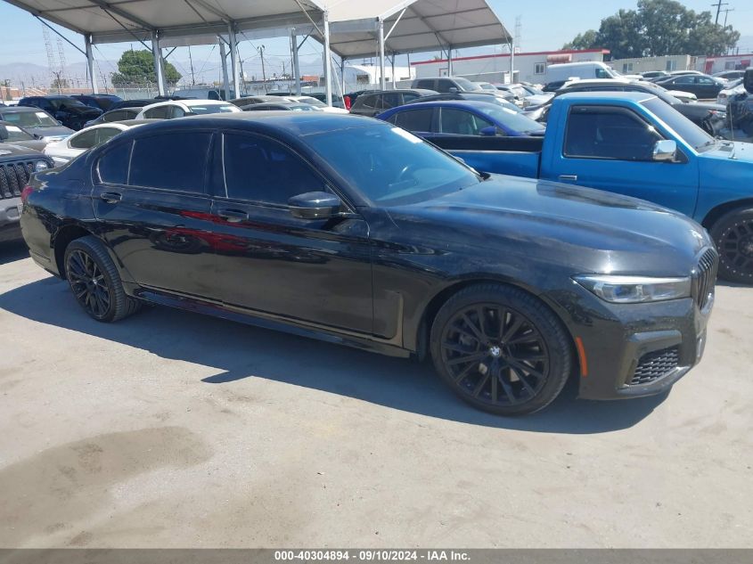 2020 BMW 750I Xi VIN: WBA7U2C03LGM27062 Lot: 40304894