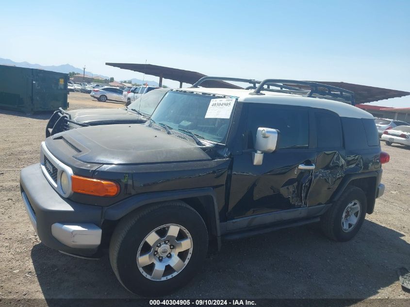 2007 Toyota Fj Cruiser VIN: JTEZU11F170017383 Lot: 40304905