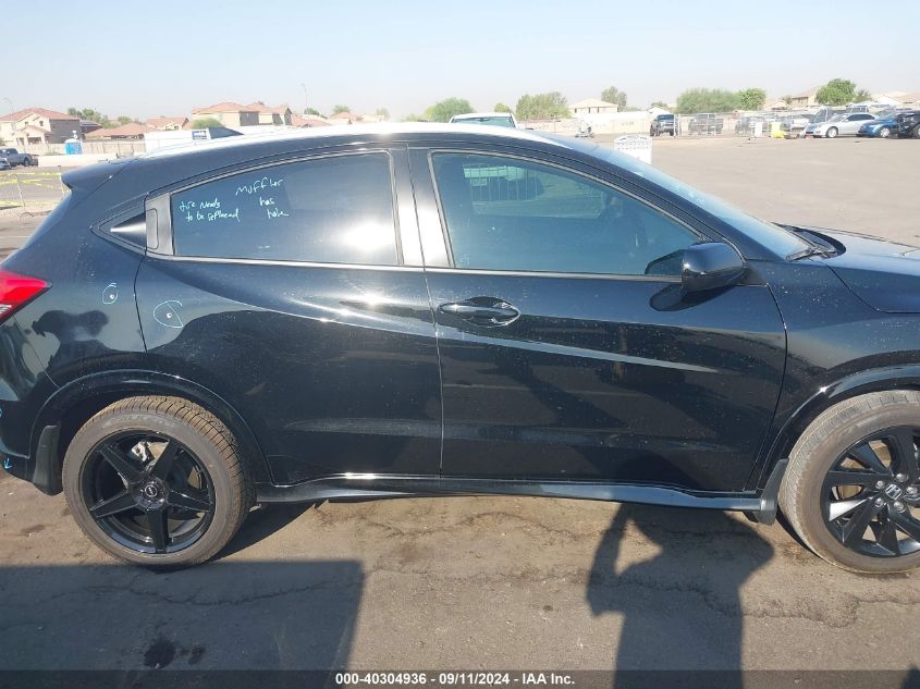 2022 Honda Hr-V 2Wd Sport VIN: 3CZRU5H12NM742596 Lot: 40304936