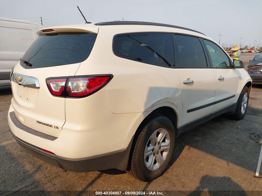 2014 CHEVROLET TRAVERSE LS - 1GNKRFED0EJ217876