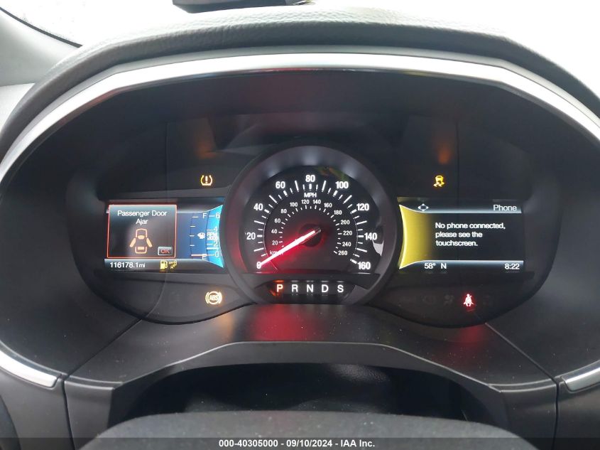 VIN 2FMPK4AP5KBB28095 2019 FORD EDGE ST