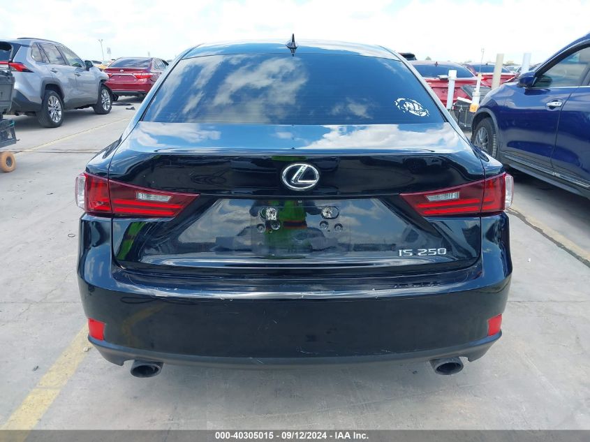 2014 Lexus Is 250 250 VIN: JTHBF1D2XE5026963 Lot: 40305015