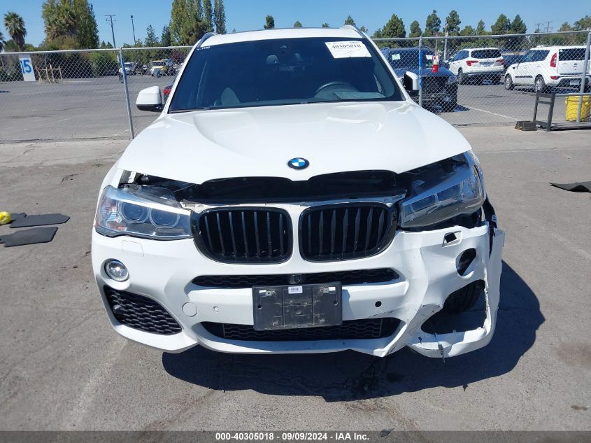 2016 BMW X3 XDRIVE28I - 5UXWX9C55G0D82913