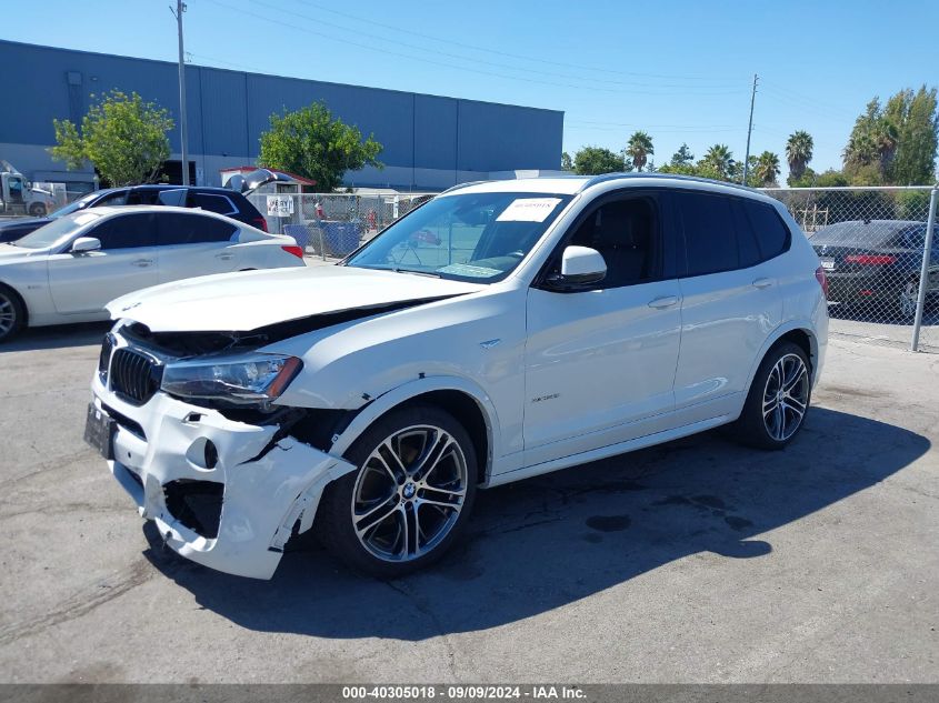 2016 BMW X3 XDRIVE28I - 5UXWX9C55G0D82913