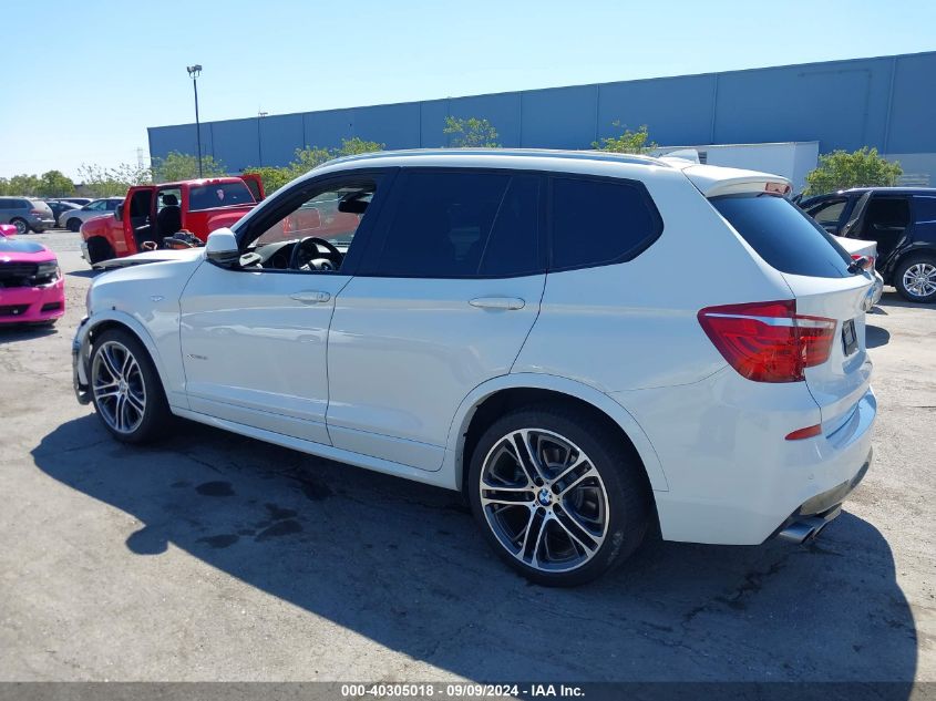 2016 BMW X3 XDRIVE28I - 5UXWX9C55G0D82913