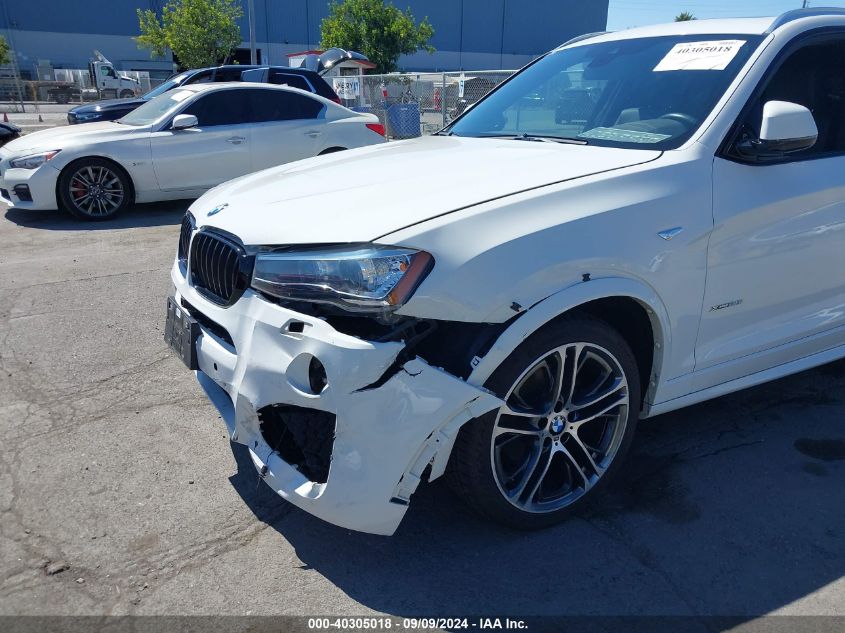 2016 BMW X3 XDRIVE28I - 5UXWX9C55G0D82913