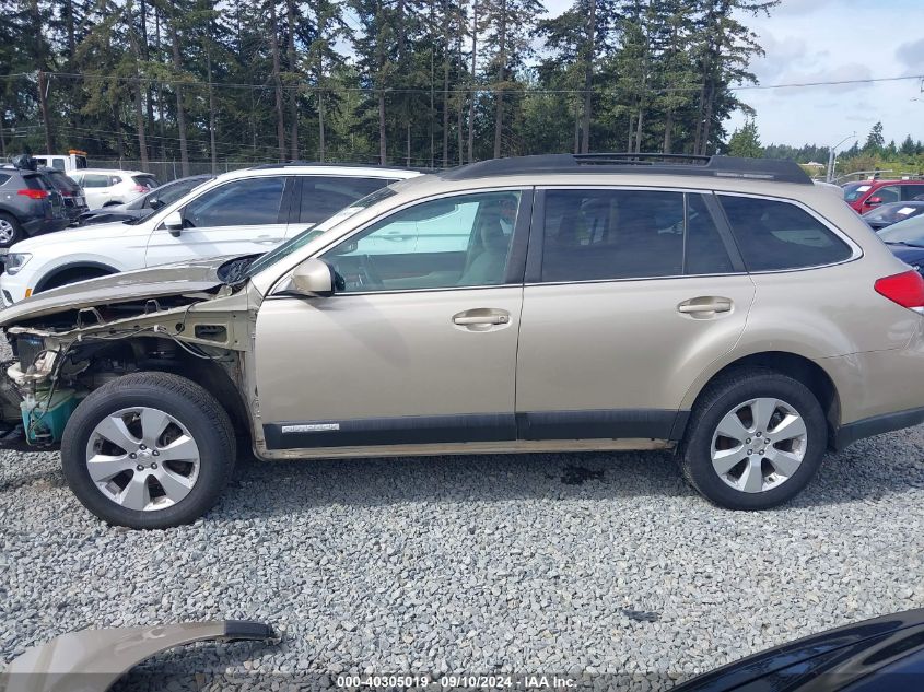 2010 Subaru Outback 2.5I Limited VIN: 4S4BRCKC4A3376445 Lot: 40305019