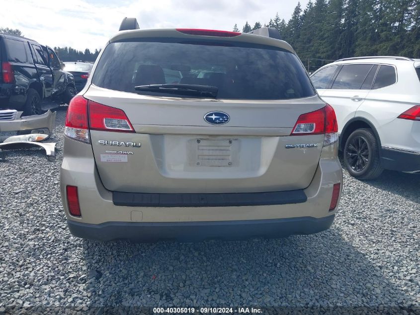 2010 Subaru Outback 2.5I Limited VIN: 4S4BRCKC4A3376445 Lot: 40305019