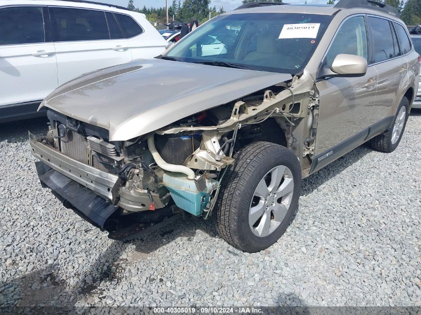 2010 Subaru Outback 2.5I Limited VIN: 4S4BRCKC4A3376445 Lot: 40305019