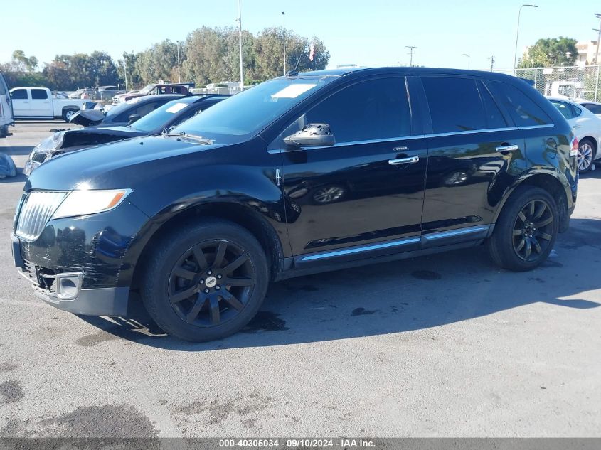 2011 Lincoln Mkx VIN: 2LMDJ8JK2BBJ26049 Lot: 40305034