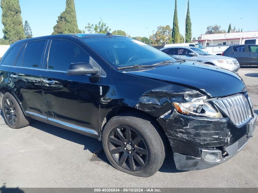 2011 Lincoln Mkx VIN: 2LMDJ8JK2BBJ26049 Lot: 40305034