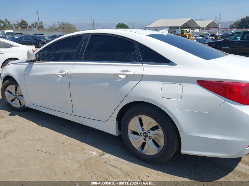 2014 Hyundai Sonata Gls VIN: 5NPEB4AC6EH826751 Lot: 40305038