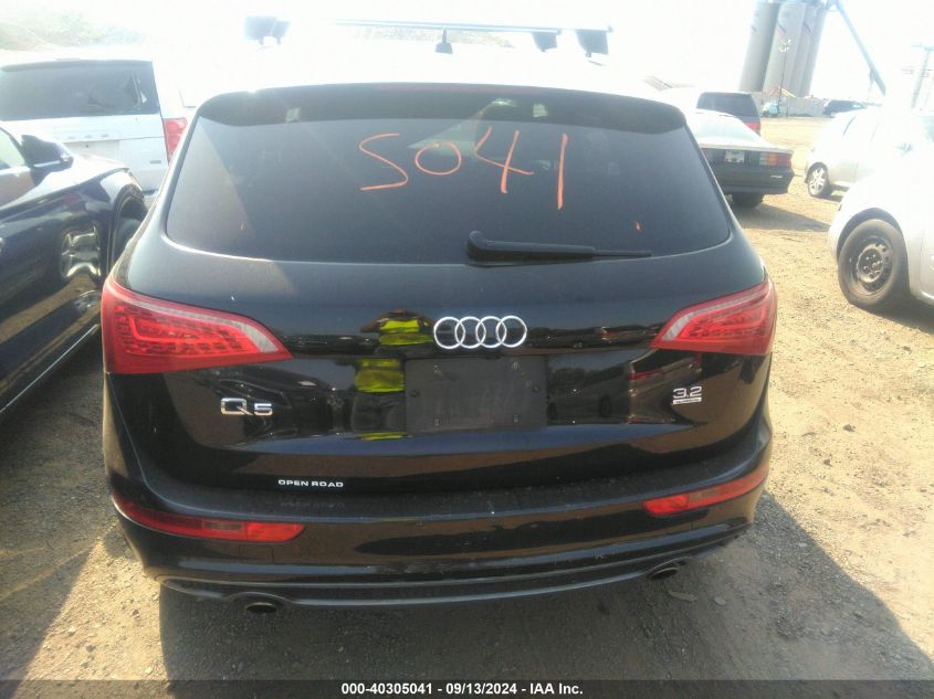 2012 Audi Q5 3.2 Premium Plus VIN: WA1DKAFP1CA108545 Lot: 40305041