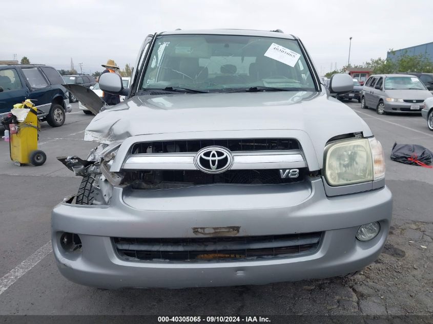 5TDZT34A26S279511 2006 Toyota Sequoia Sr5 V8