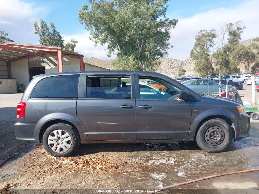 2018 Dodge Grand Caravan Se VIN: 2C4RDGBG7JR307638 Lot: 40305082