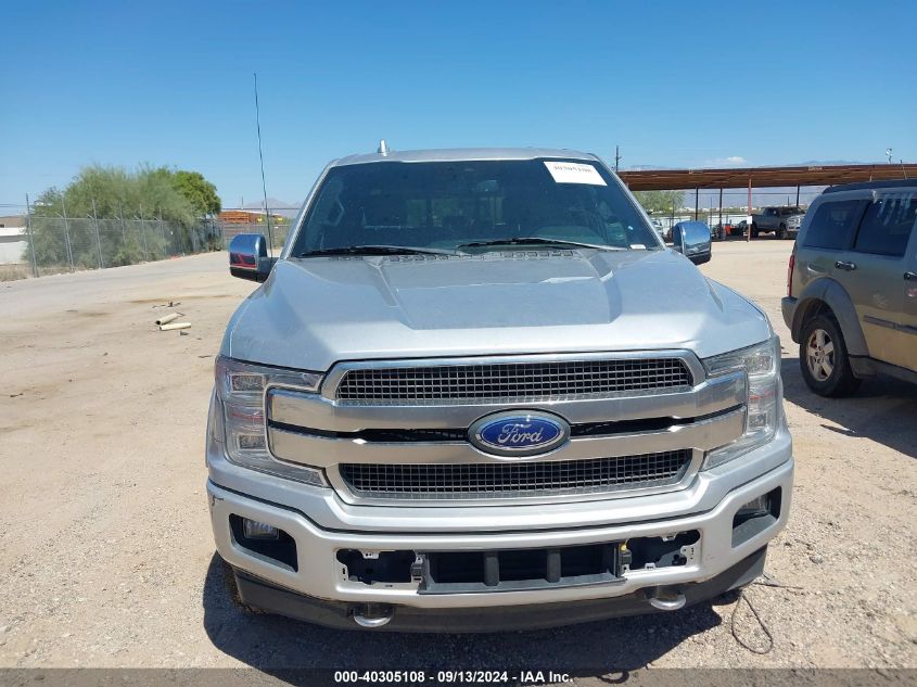 2019 Ford F-150 Supercrew VIN: 1FTEW1E41KFB83754 Lot: 40305108