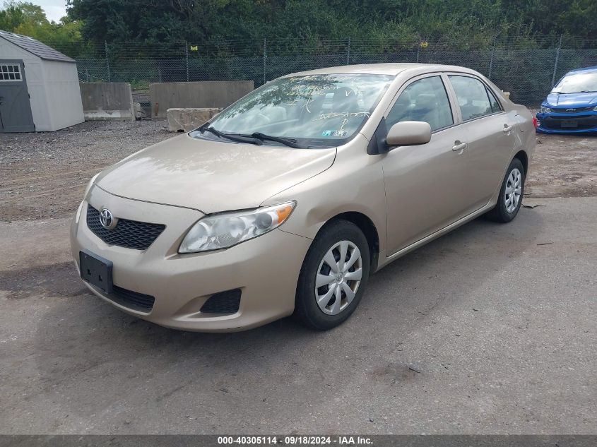 2010 Toyota Corolla Le VIN: 1NXBU4EE2AZ313646 Lot: 40305114