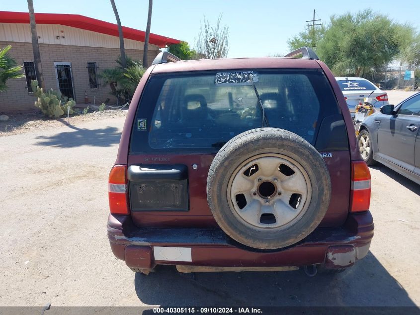 2002 Suzuki Vitara Jlx VIN: 2S3TD52V126101695 Lot: 40305115