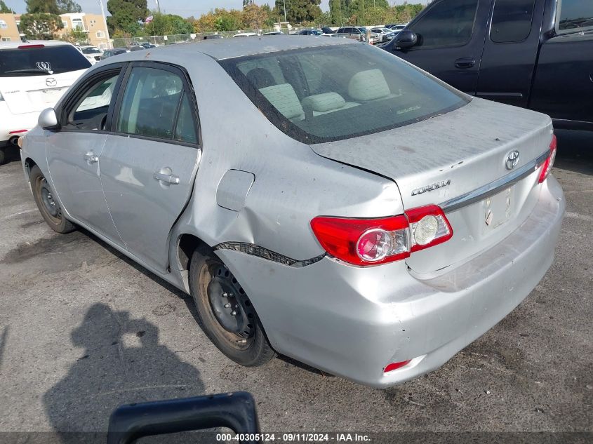 2012 Toyota Corolla Le VIN: 5YFBU4EE3CP047381 Lot: 40305124