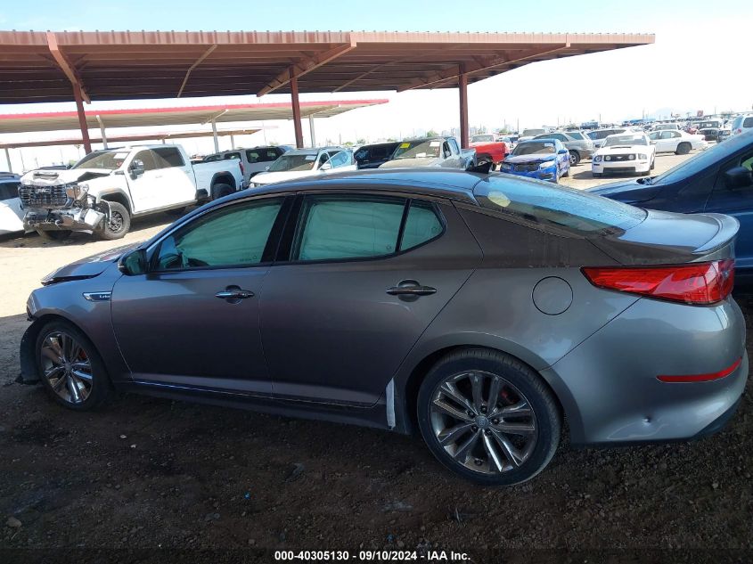 2015 Kia Optima Sx VIN: 5XXGR4A68FG421275 Lot: 40305130