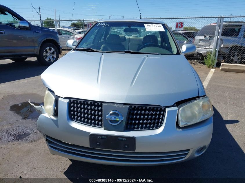 2004 Nissan Sentra 1.8/1.8S VIN: 3N1CB51D54L485012 Lot: 40305146