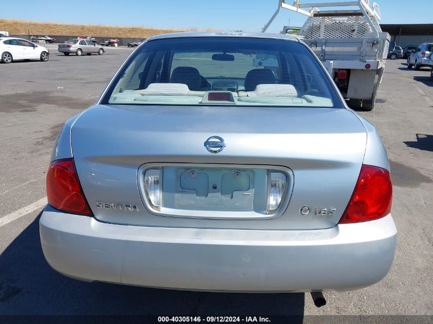 2004 Nissan Sentra 1.8/1.8S VIN: 3N1CB51D54L485012 Lot: 40305146