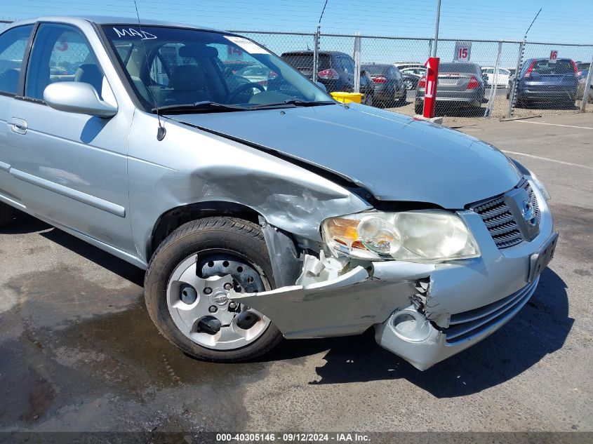 2004 Nissan Sentra 1.8/1.8S VIN: 3N1CB51D54L485012 Lot: 40305146