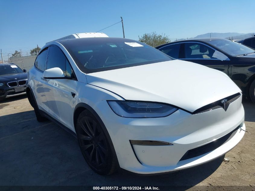 7SAXCBE62NF360283 2022 TESLA MODEL X - Image 1