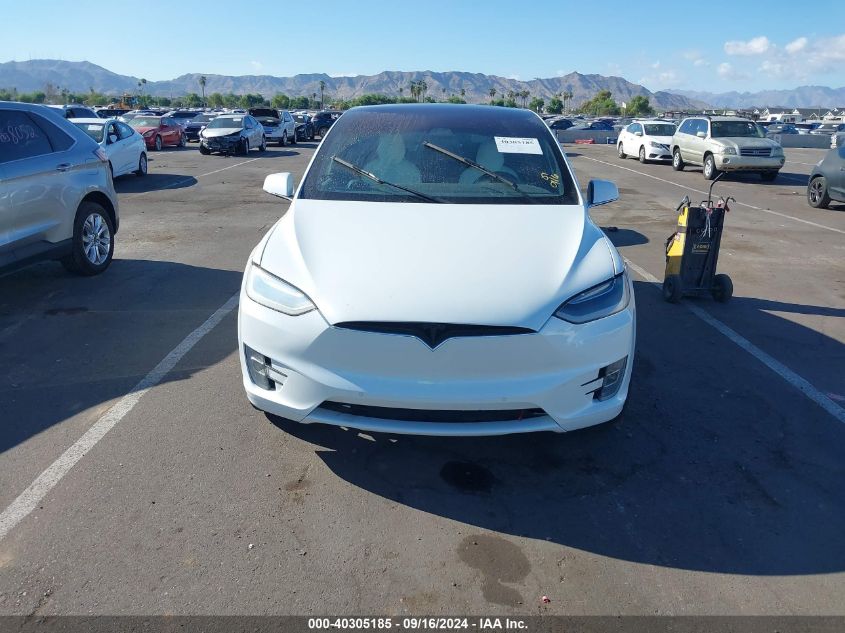 2017 Tesla Model X VIN: 5YJXCBE49HF051801 Lot: 40305185