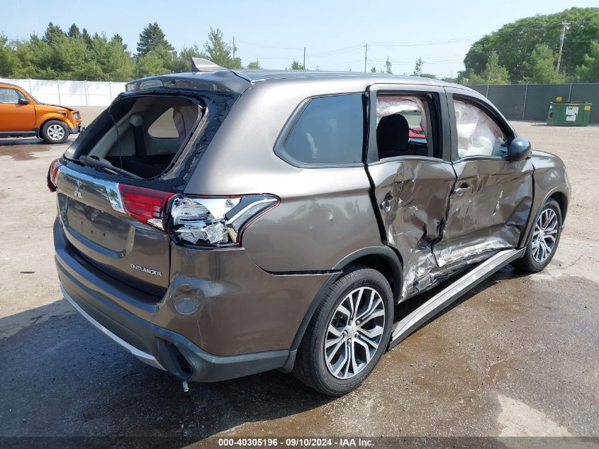 2018 Mitsubishi Outlander Es VIN: JA4AD2A35JZ036660 Lot: 40305196