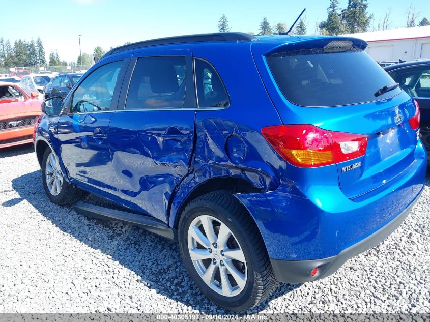 2015 Mitsubishi Outlander Sport Gt VIN: 4A4AP4AW0FE043848 Lot: 40305197