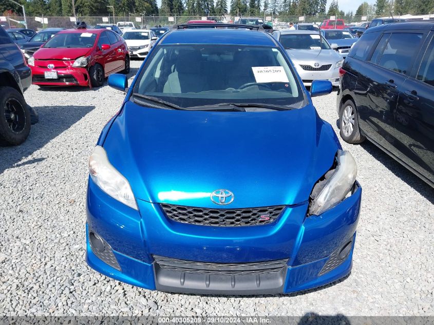 2T1LE40E89C007766 2009 Toyota Matrix S