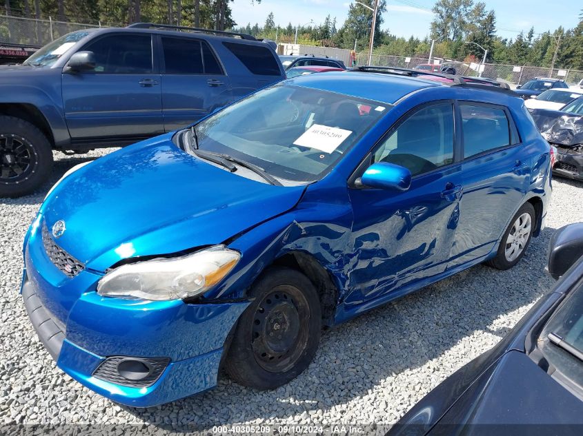 2T1LE40E89C007766 2009 Toyota Matrix S