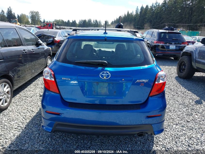 2T1LE40E89C007766 2009 Toyota Matrix S