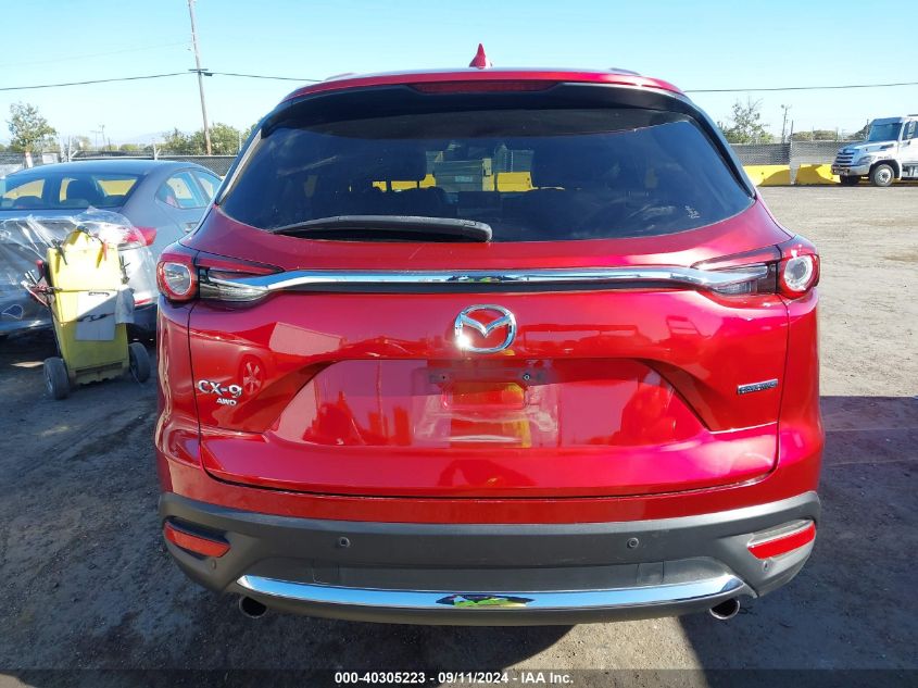 2021 Mazda Cx-9 Grand Touring VIN: JM3TCBDY7M0509144 Lot: 40305223