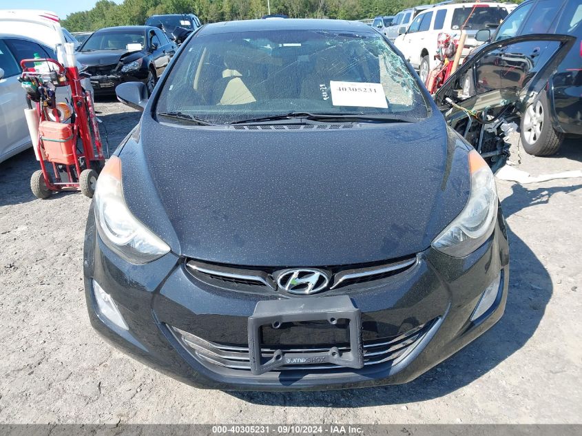 2012 Hyundai Elantra Limited VIN: 5NPDH4AE8CH112516 Lot: 40305231