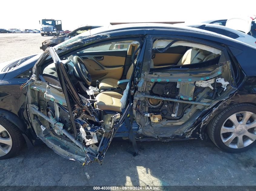 5NPDH4AE8CH112516 2012 Hyundai Elantra Limited