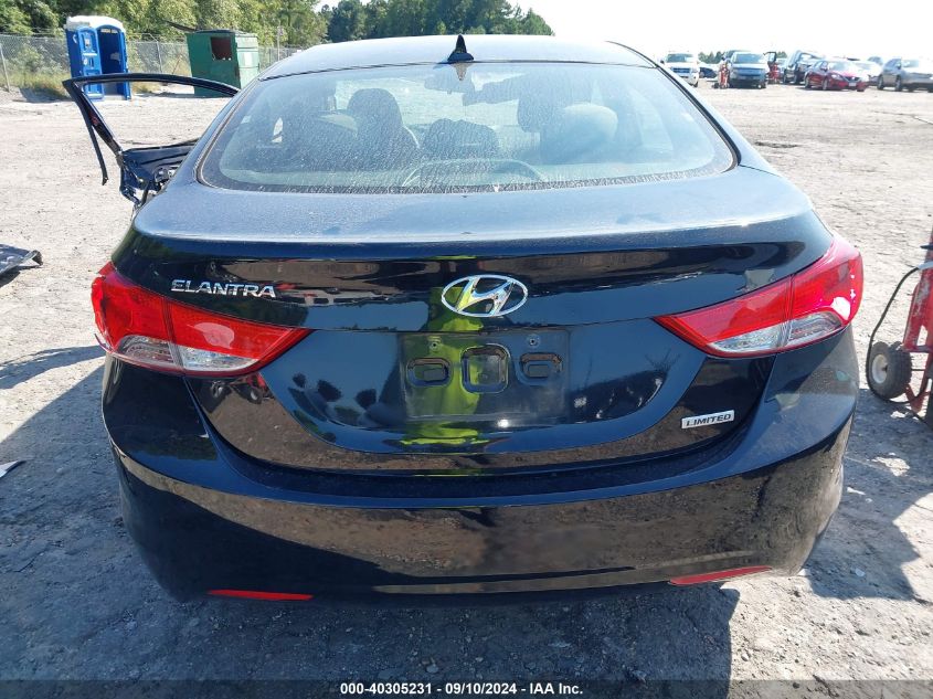 5NPDH4AE8CH112516 2012 Hyundai Elantra Limited