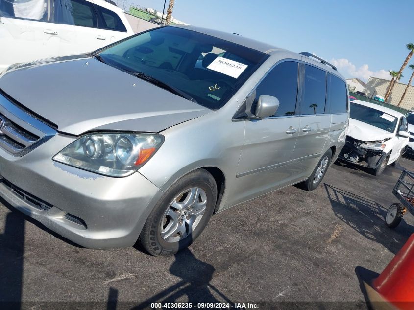 2005 Honda Odyssey Ex VIN: 5FNRL38475B002375 Lot: 40305235