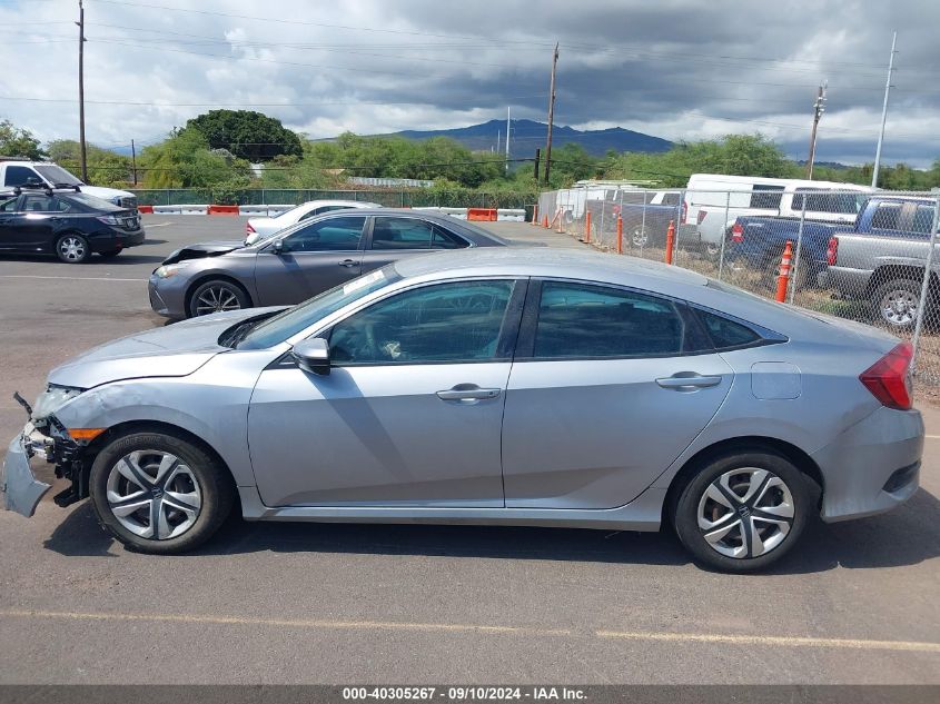 2018 Honda Civic Lx VIN: 2HGFC2F5XJH521452 Lot: 40305267