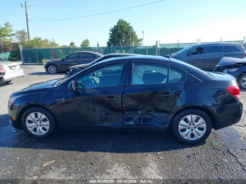 2013 Chevrolet Cruze Ls VIN: 1G1PA5SH6D7165617 Lot: 40305269