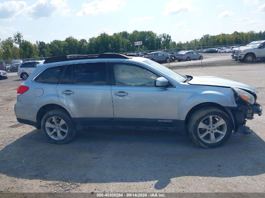 2013 Subaru Outback 2.5I Premium VIN: 4S4BRBGC7D3245629 Lot: 40305284