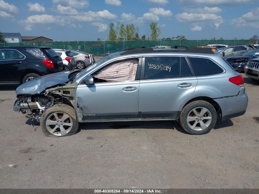 2013 Subaru Outback 2.5I Premium VIN: 4S4BRBGC7D3245629 Lot: 40305284