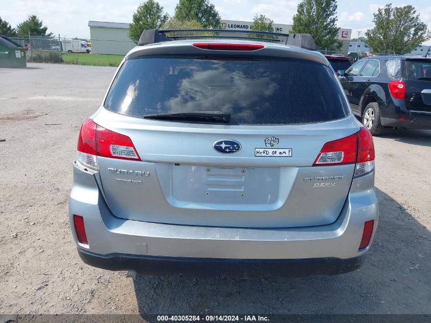 2013 Subaru Outback 2.5I Premium VIN: 4S4BRBGC7D3245629 Lot: 40305284