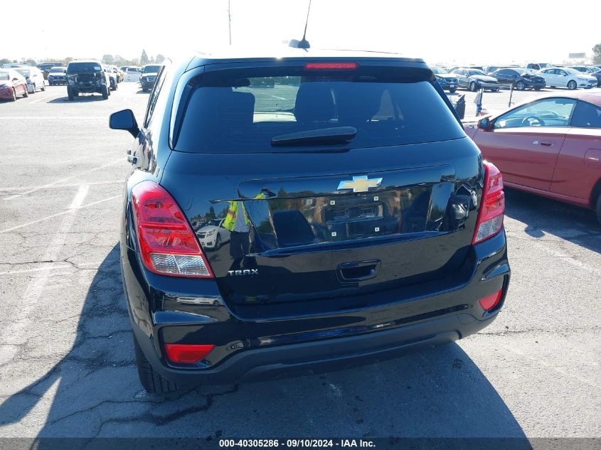 2021 Chevrolet Trax Ls VIN: KL7CJKSB3MB315886 Lot: 40305286