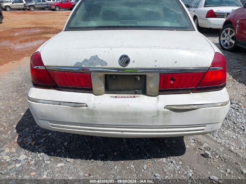 2001 Mercury Grand Marquis Ls VIN: 2MEFM75W71X605056 Lot: 40305293