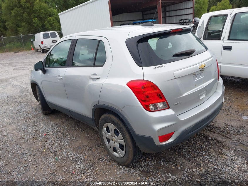 VIN KL7CJKSB2HB061688 2017 CHEVROLET TRAX LS