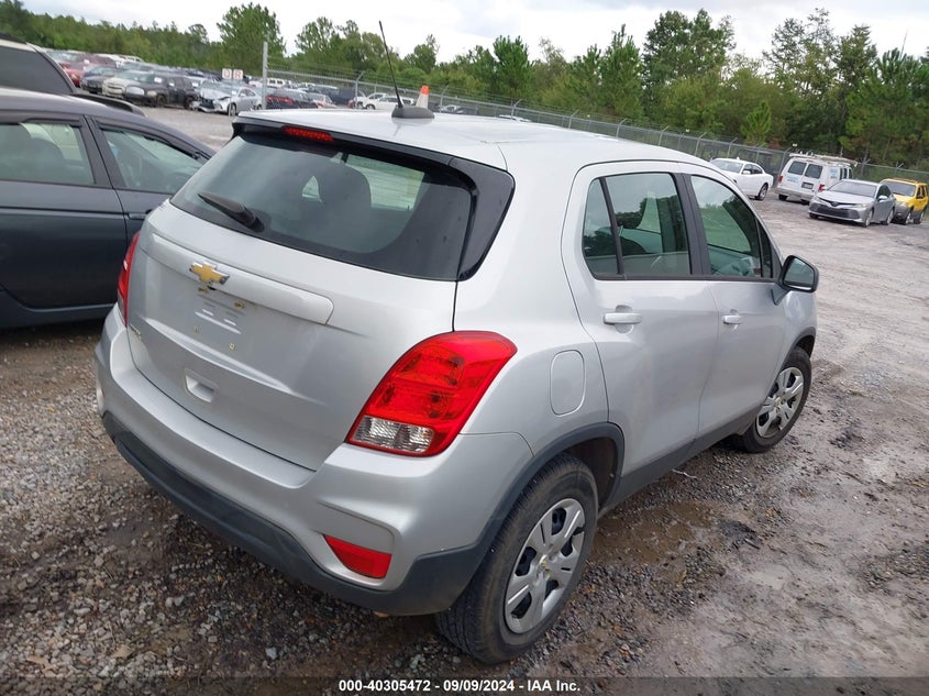 VIN KL7CJKSB2HB061688 2017 CHEVROLET TRAX LS