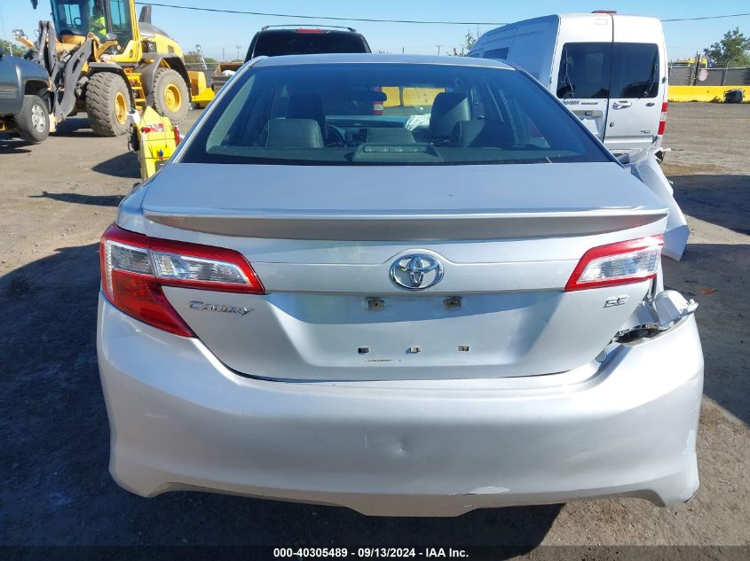 2013 Toyota Camry L/Se/Le/Xle VIN: 4T1BF1FK1DU256602 Lot: 40305489